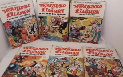 Antiguos tebeos Mortadelo y filemon