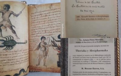 Facsímil del libro THERIAKA ALEXIPHARMAKA