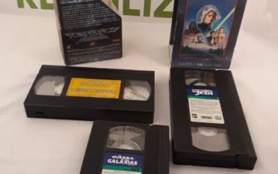 Trilogia la guerra de las galaxias en VHS