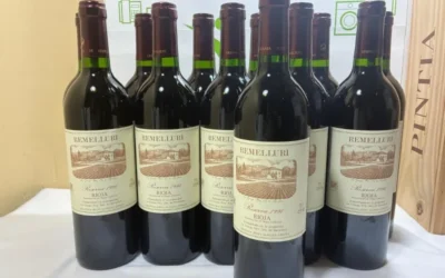 LOTE DE COLECCIÓN: 12 Botellas Remelluri Reserva 1994 (Añada Excelente)